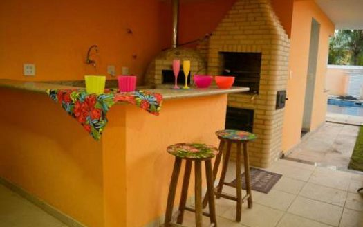 orange house