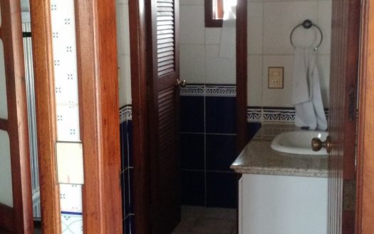 Beach house with country house style