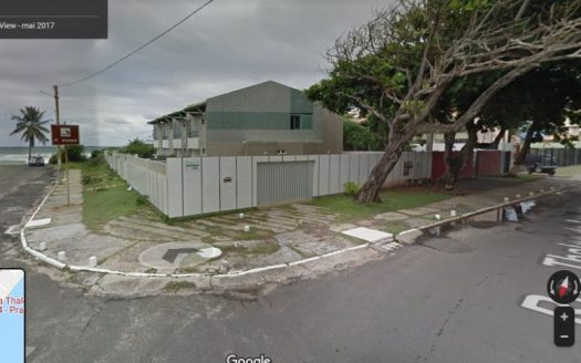 Land with house by the sea