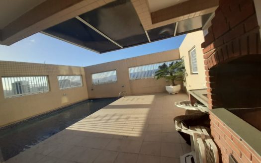Spacious apartment near the beach in Boqueirão