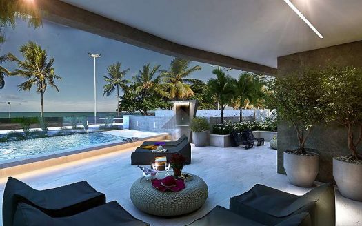Spectacular apartment by the sea in Jatiúca